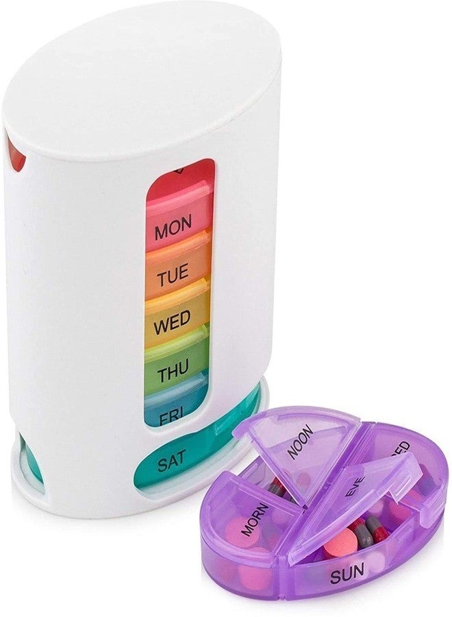 CLOMANA® Pill Pro 7 Day Weekly Pill Tablet Medicine Storage Organizer Box Travel pill - Image 1